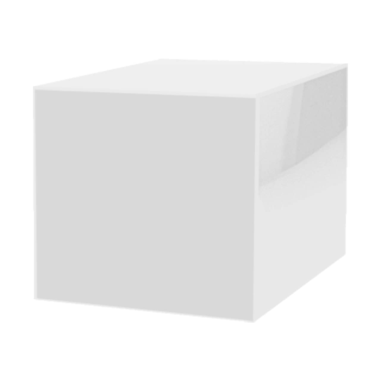 Amazon.com: 8 Inch White Acrylic Box Display with One Open Side No